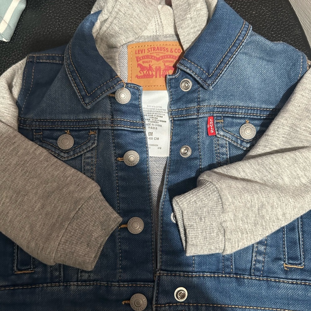 Levi's Blue Denim 6 month Jacket